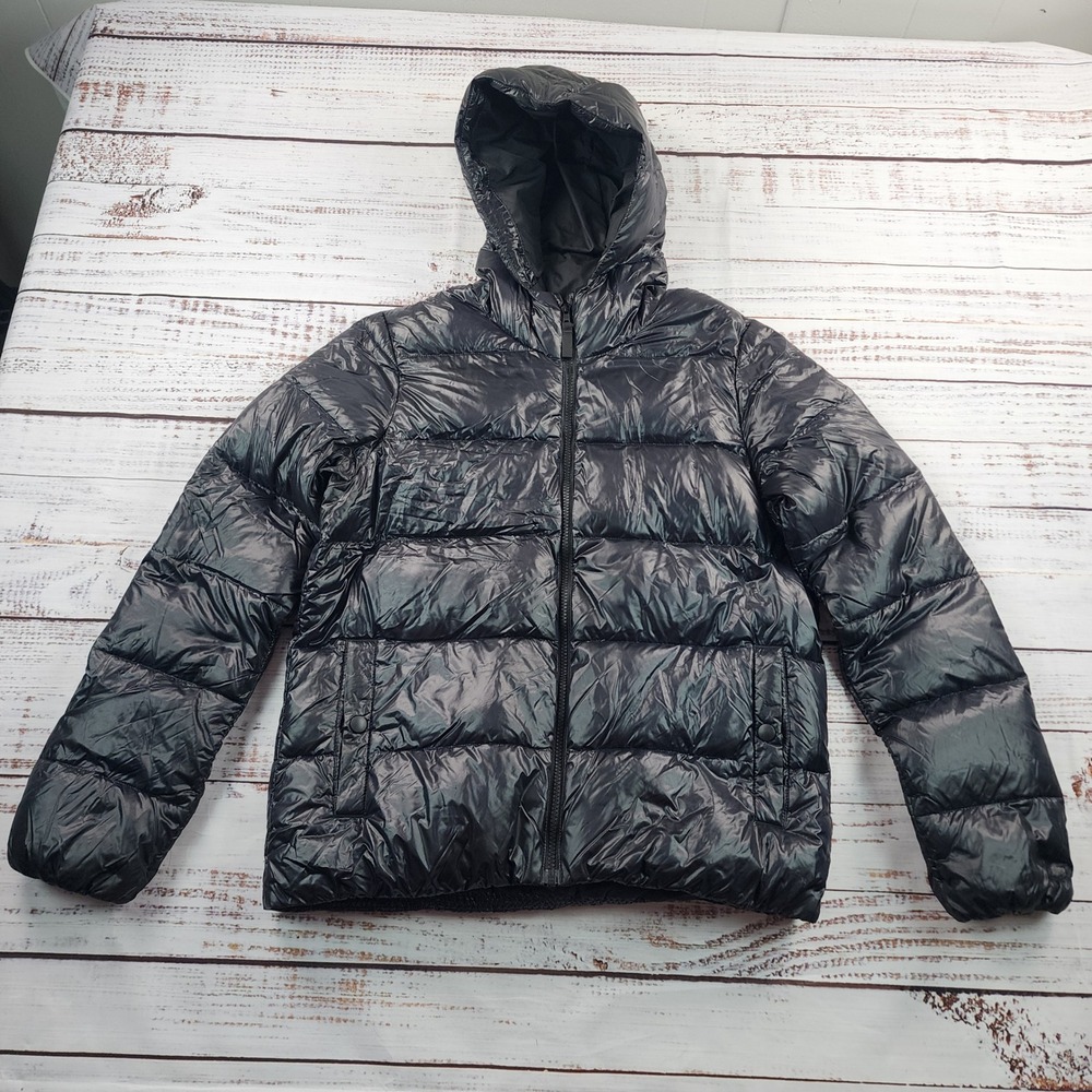 Patagonia Raven Rocks Hoody Women's M Black 700 Fill Down Puffer 28035